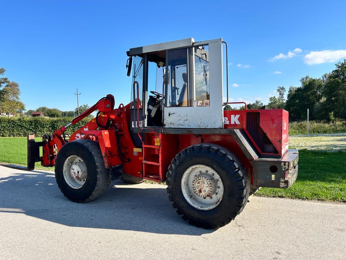 O&K L15i Radlader – 74 kW, 12.600 Bstd., mit Palettengabel 3