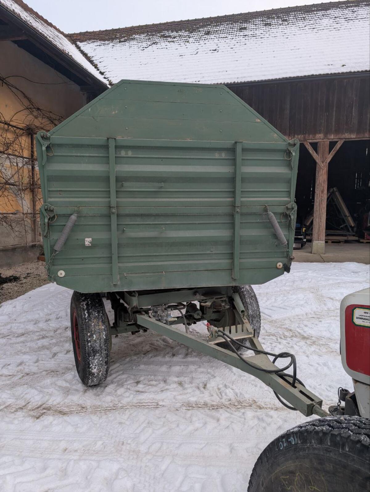 Zweiachs-Plattformwagen (Fuhrmann Aufbau) 2