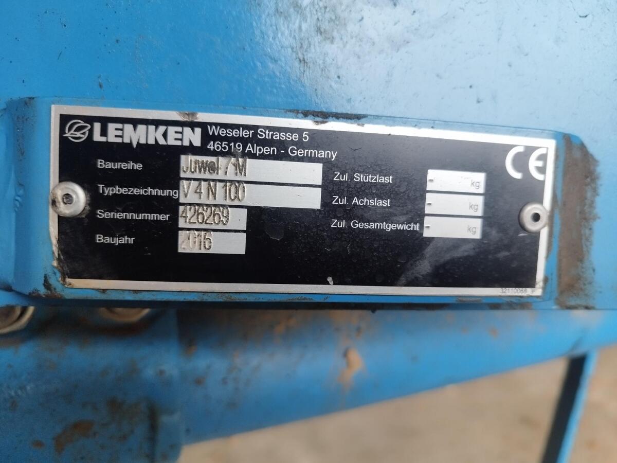 Lemken Juwel 7 MV V 4 N100 3
