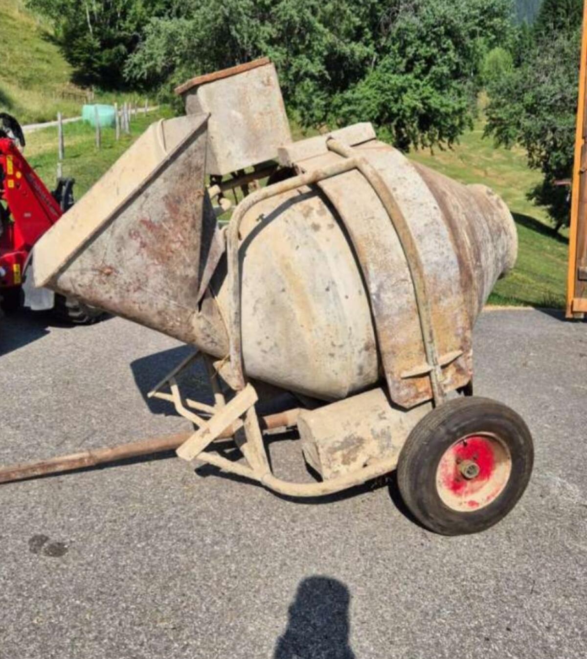 Zwangsmischer, Betonmischer, Mischmaschine 2