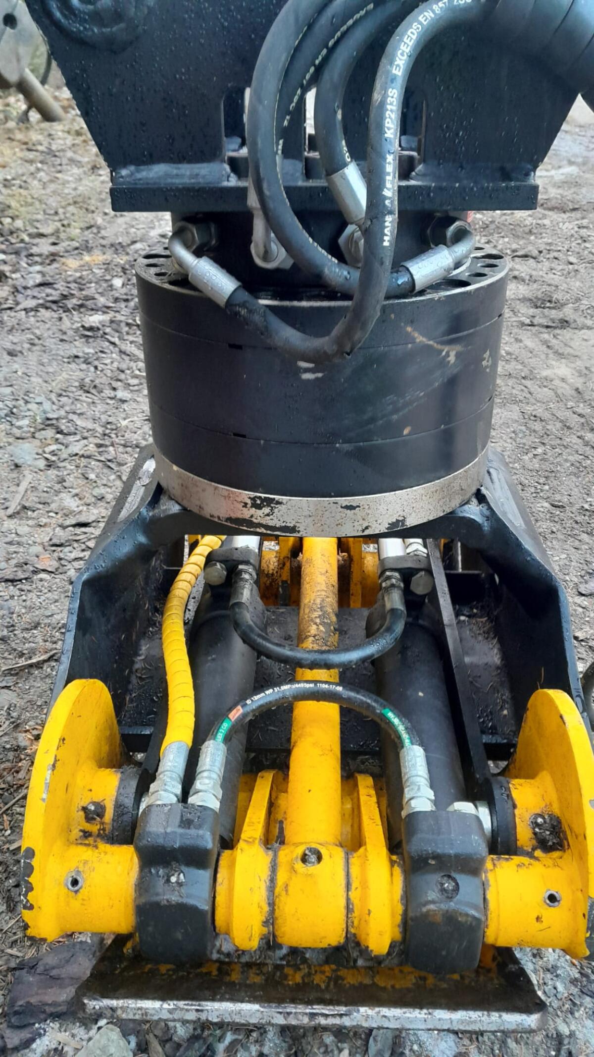 Holzzange Gripen 040 mit Rotator 3