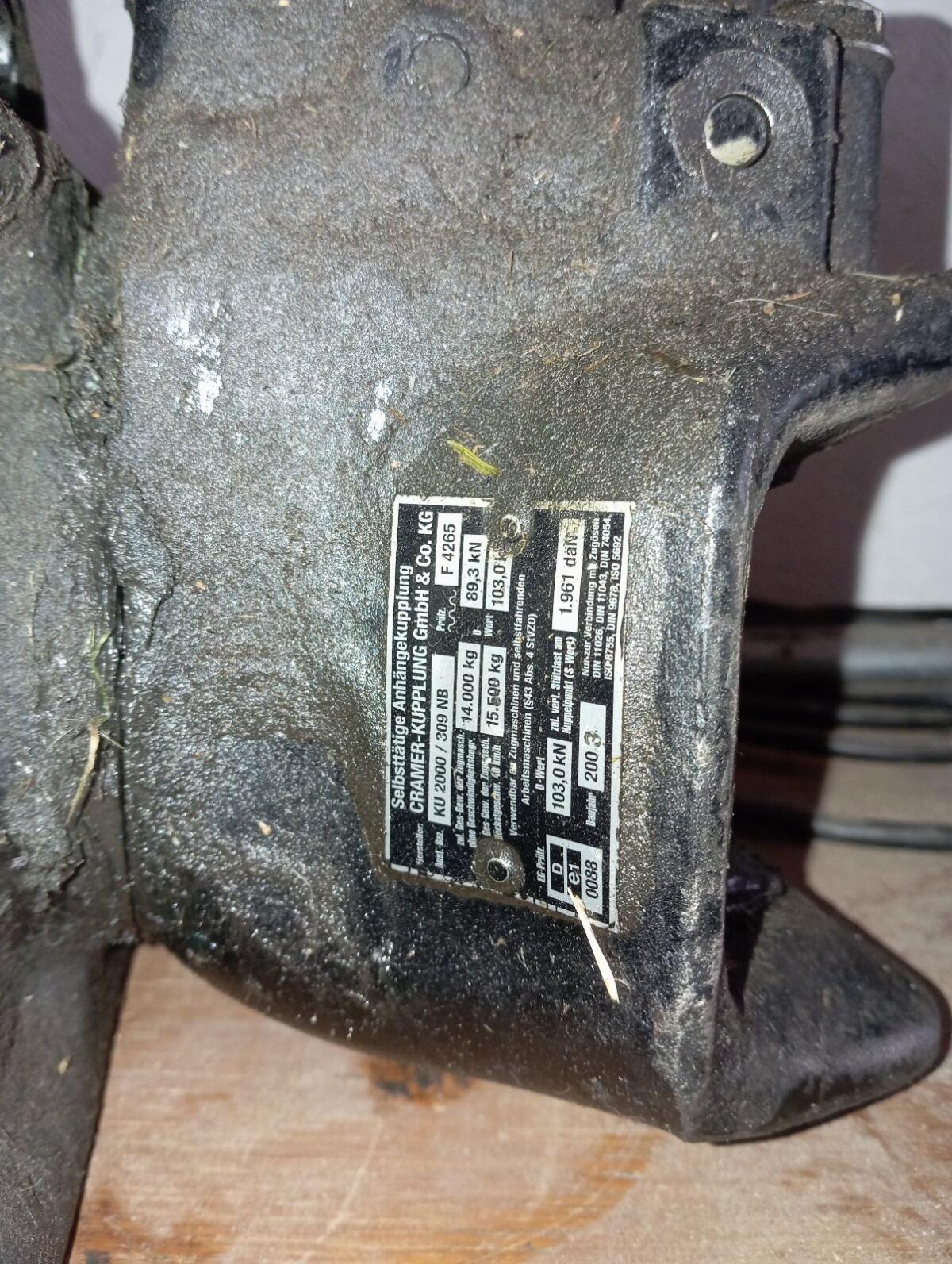 Zugmaul Anhängekupplung Cramer 3