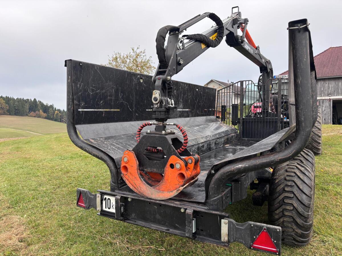 Rückewagen BMF 8T2 / Kran 650 2