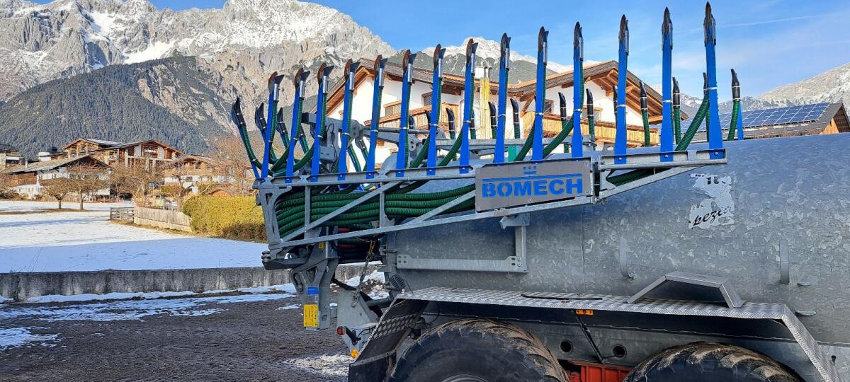 Bomech Speedy One Schleppschuhverteiler Güllefass 3