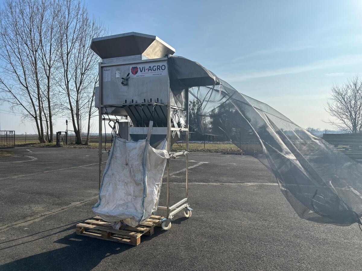 Getreidereiniger CZA/10 für Big Bag Edelstahl Grain Cleaner 3