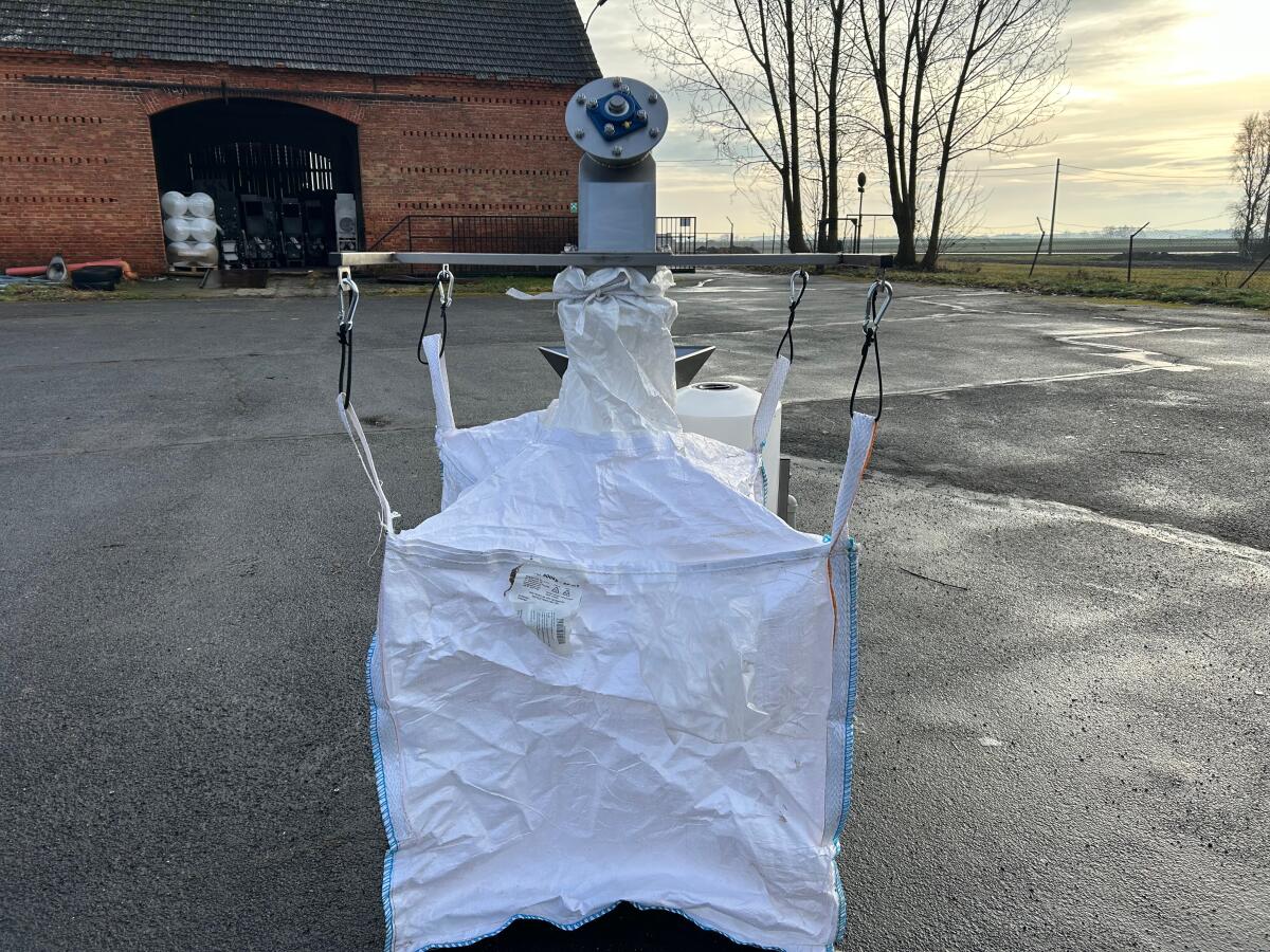 Beizanlage VI-AGRO 5 t für Big Bag Edelstahl Seed Treater 2