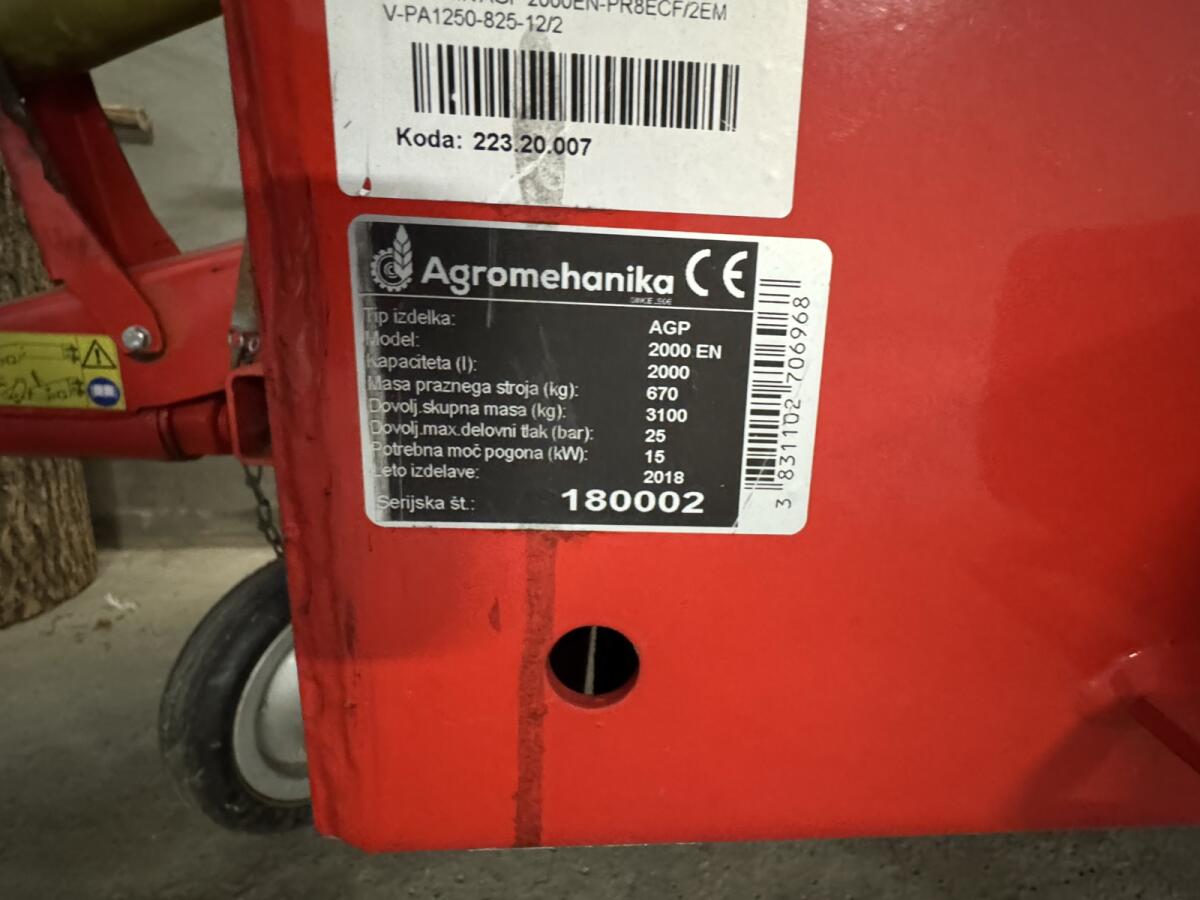 Agromehanika AGP 2000 EN 2