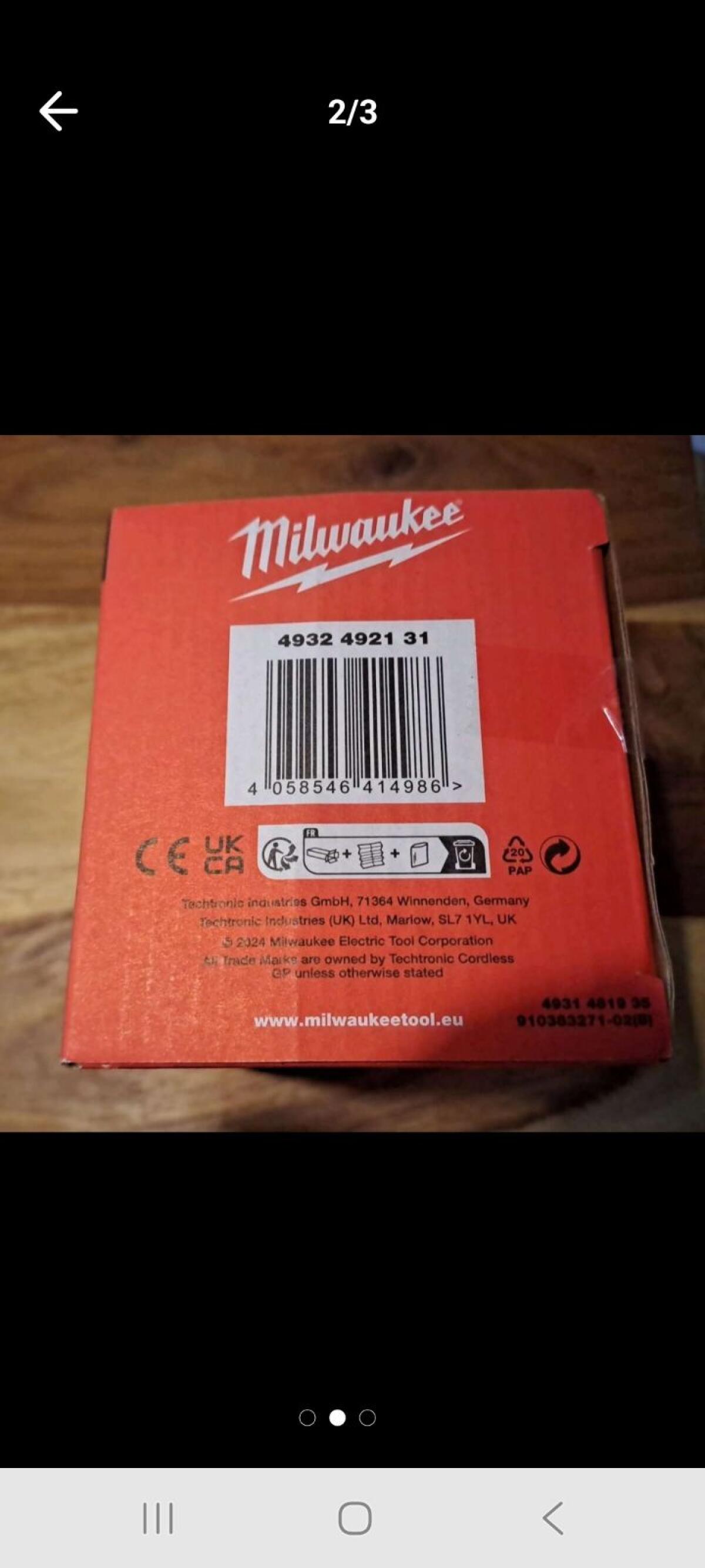 Milwaukee M18 Akku Forge 2