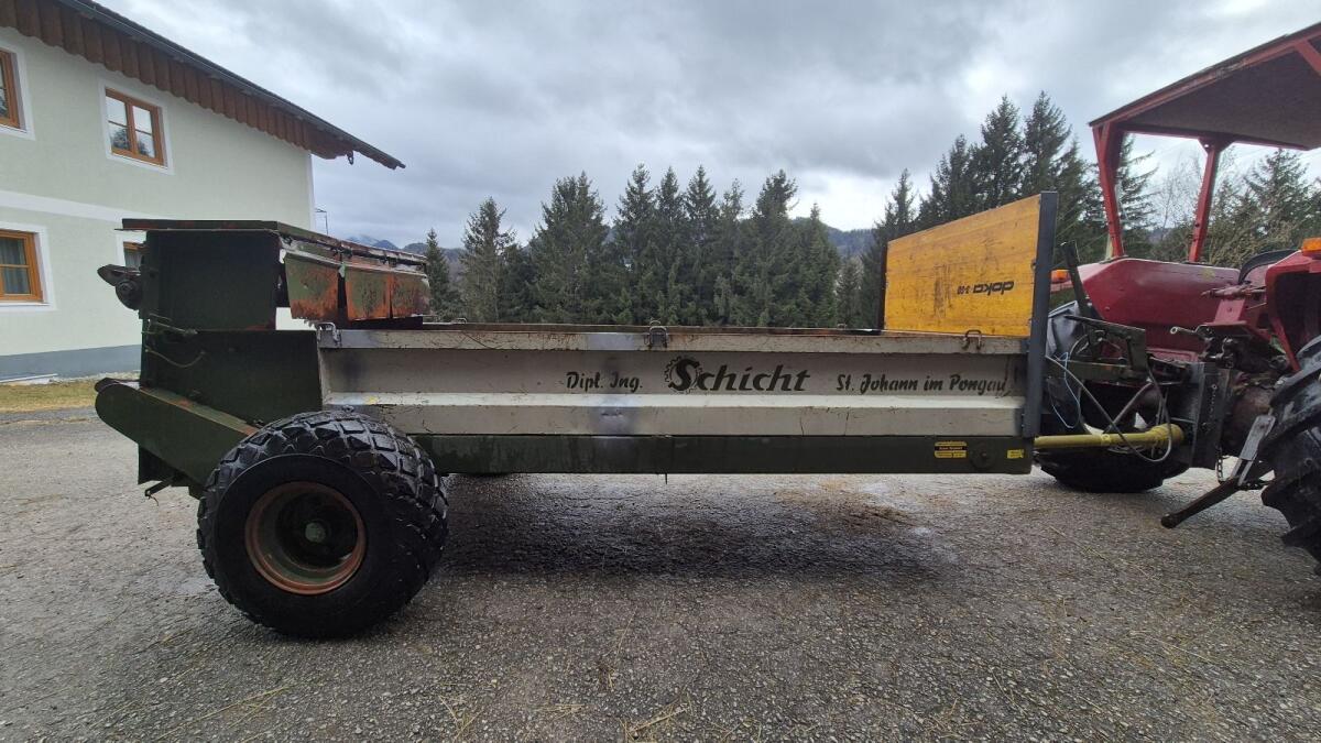 Schicht Bergmiststreuer 1,8 t 2