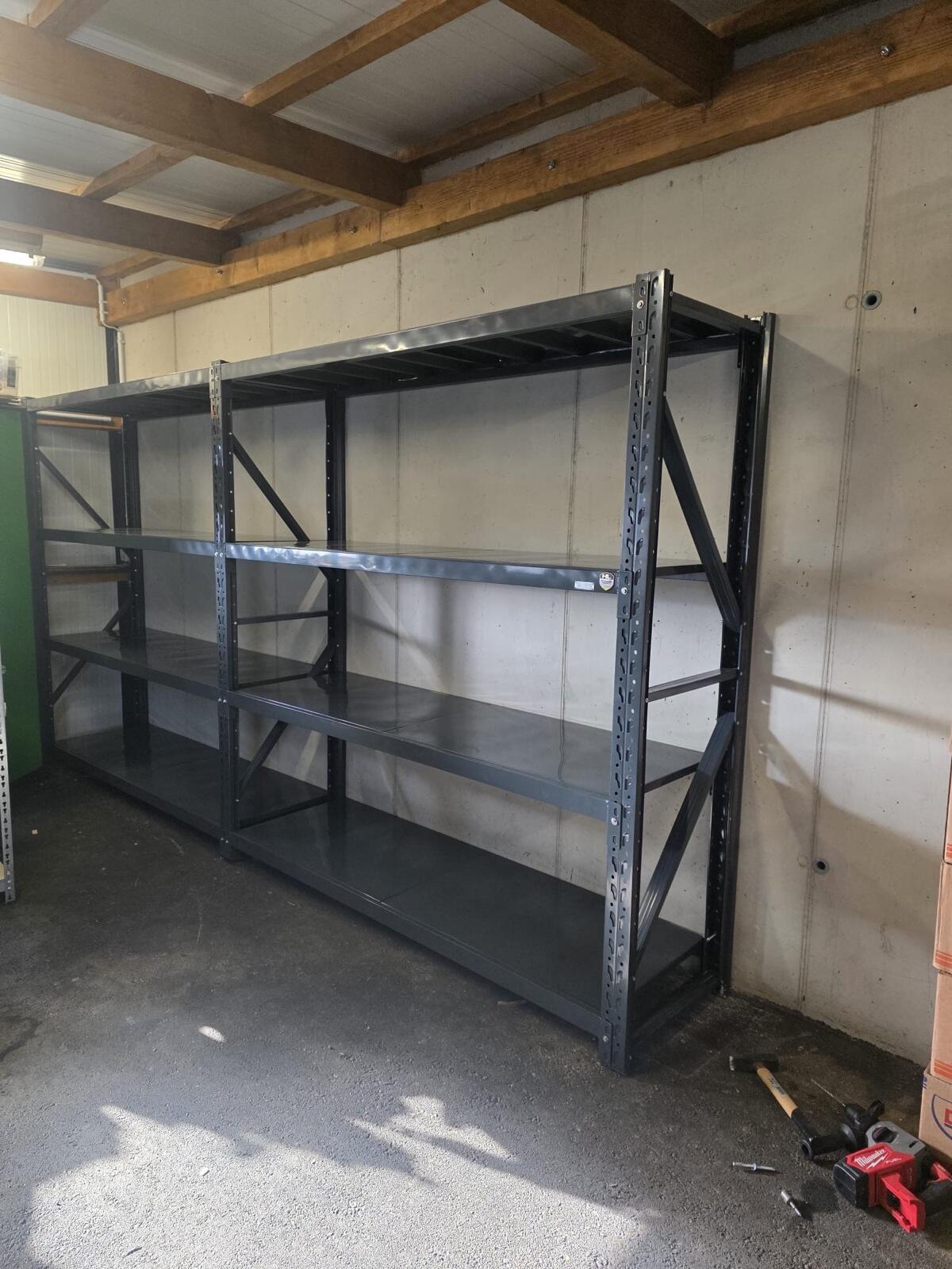 Schwerlastregal 200x200x50 cm Tragfähigkeit 800 kg 2