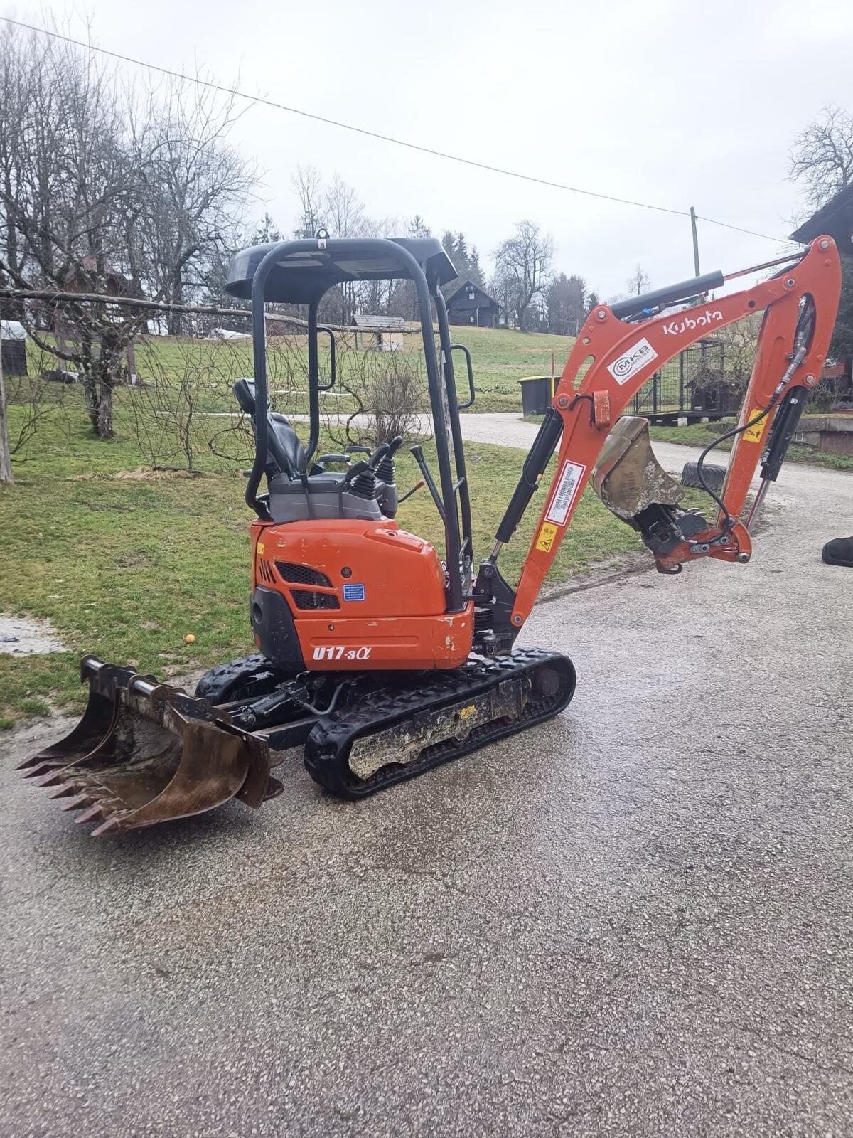 Kubota U17-3 Minibagger inkl. Löffelpaket 3