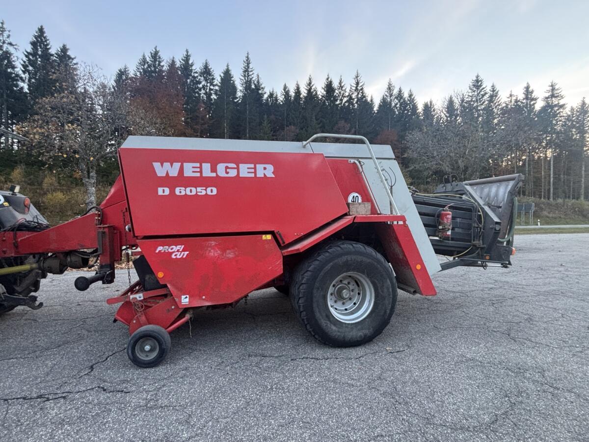 Quaderballenpresse Welger D 6050 2