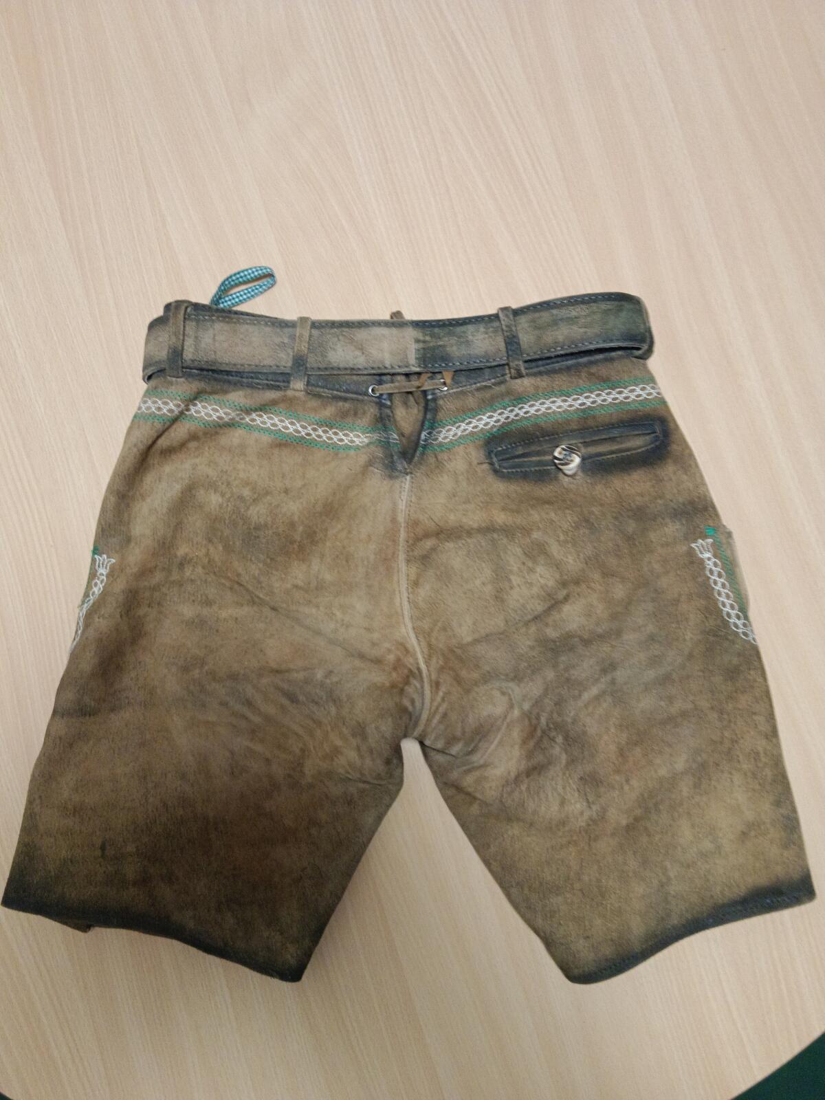 Lederhose Damen Gr. 36 2