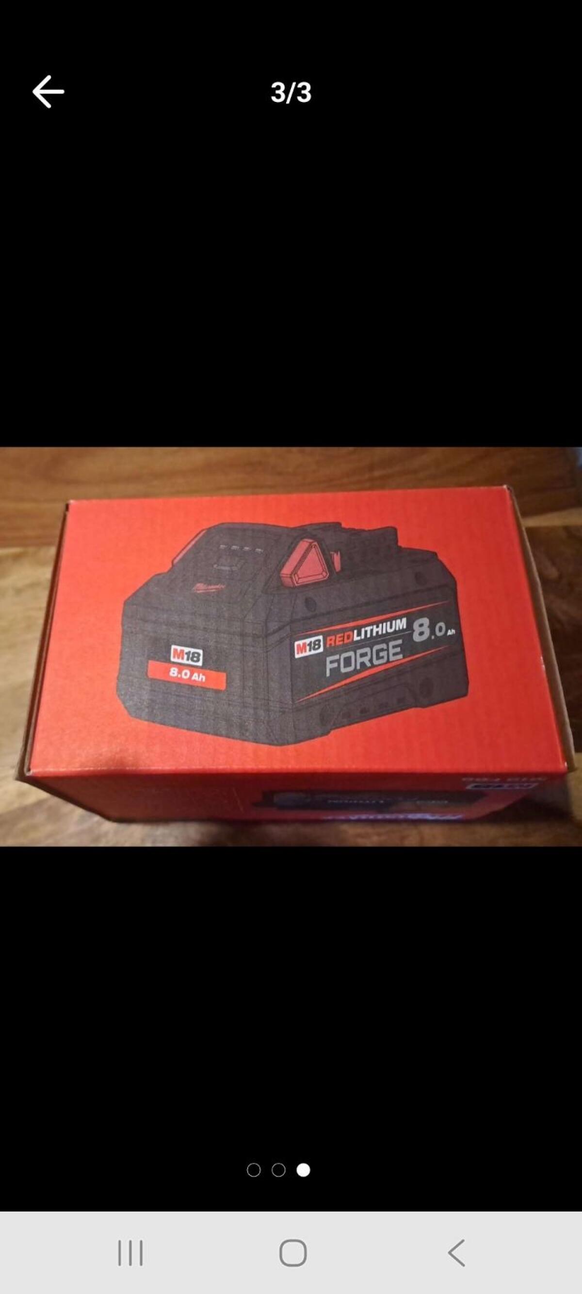 Milwaukee M18 Akku Forge 3