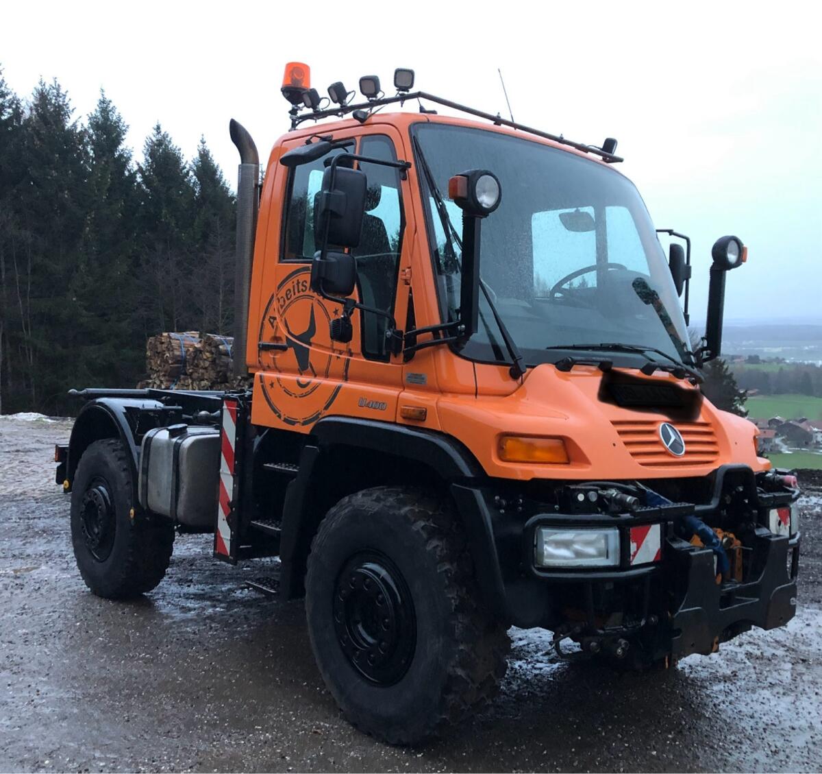 Unimog U400 6-Zylinder, Mulag SB 500 2