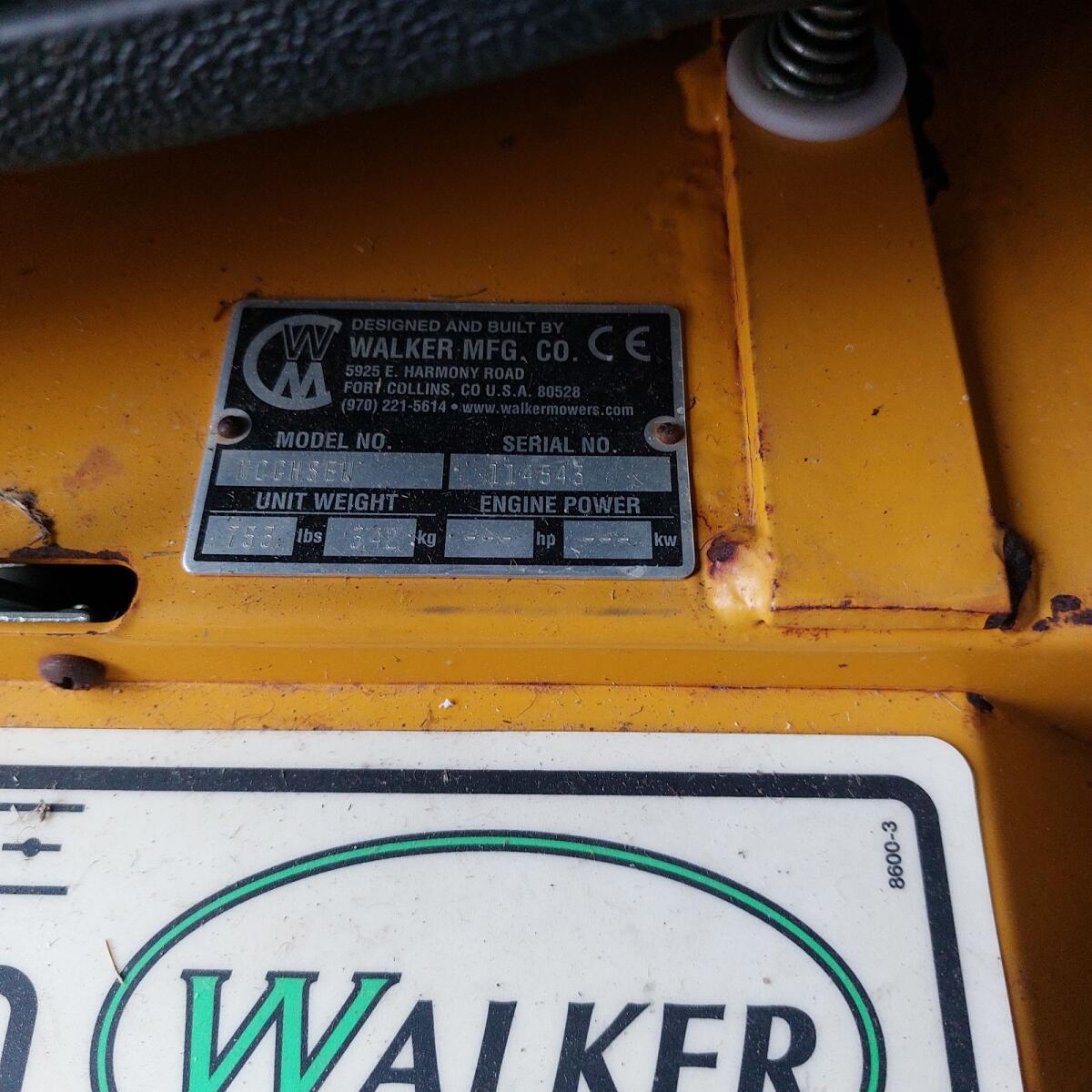 WALKER Rasenmäher 3