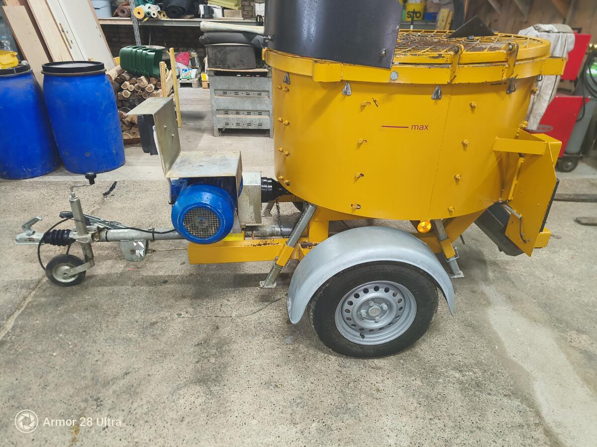 Zwangsmischer - Anhänger Mammut TM 125 3