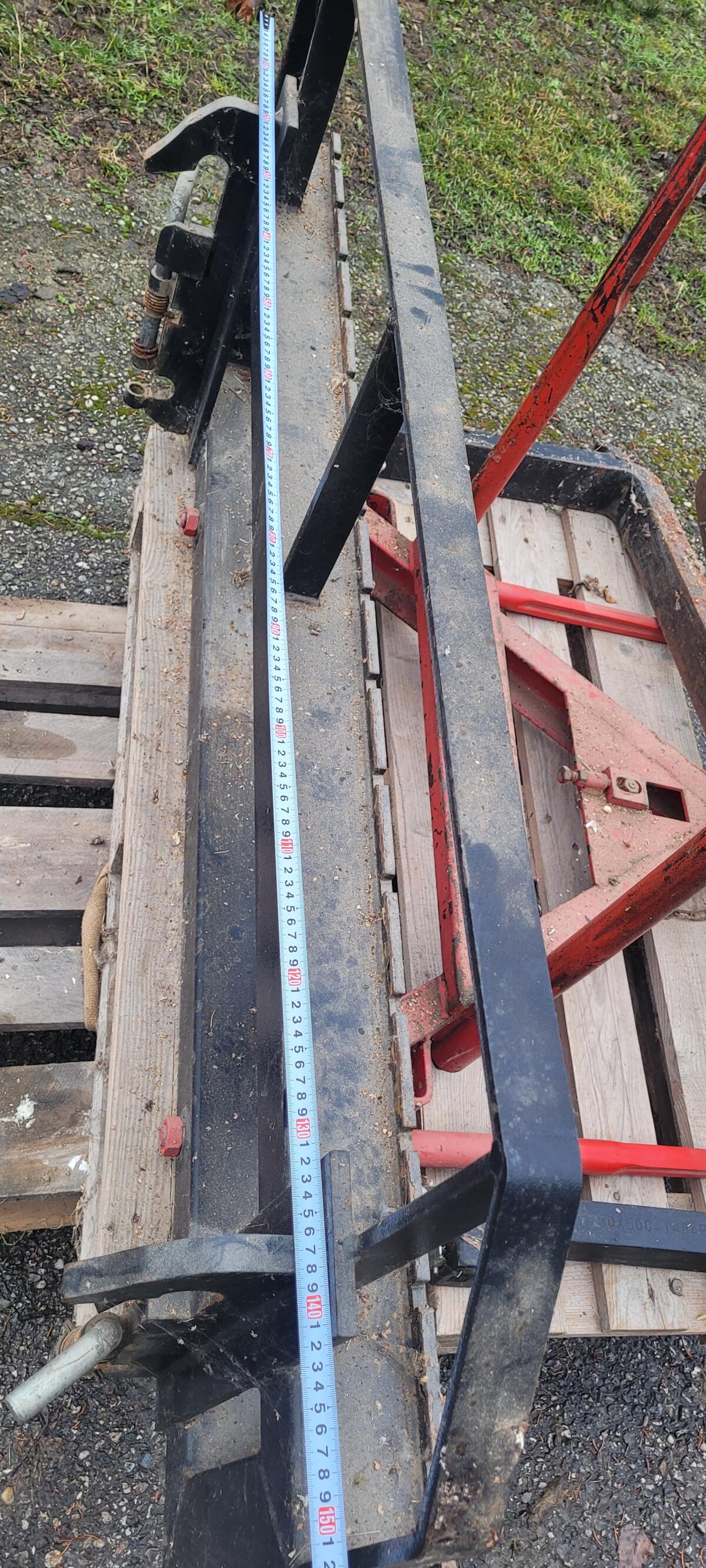 Palettengabelträger mit BIG LIFT Aufnahme, extra breit 150 cm 3