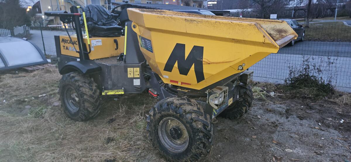 Dumper Mecalac TA3.5SH 2