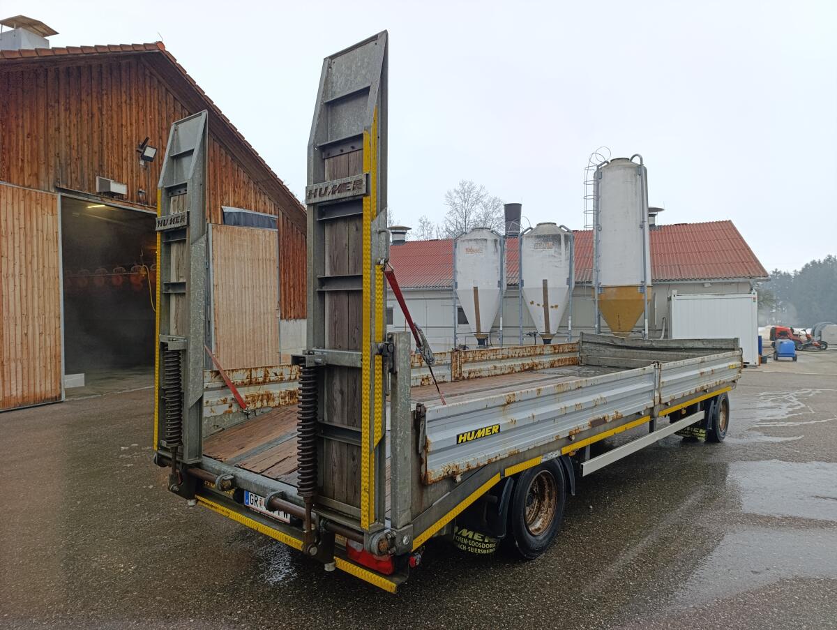Humer Tieflader ZTL 180 3