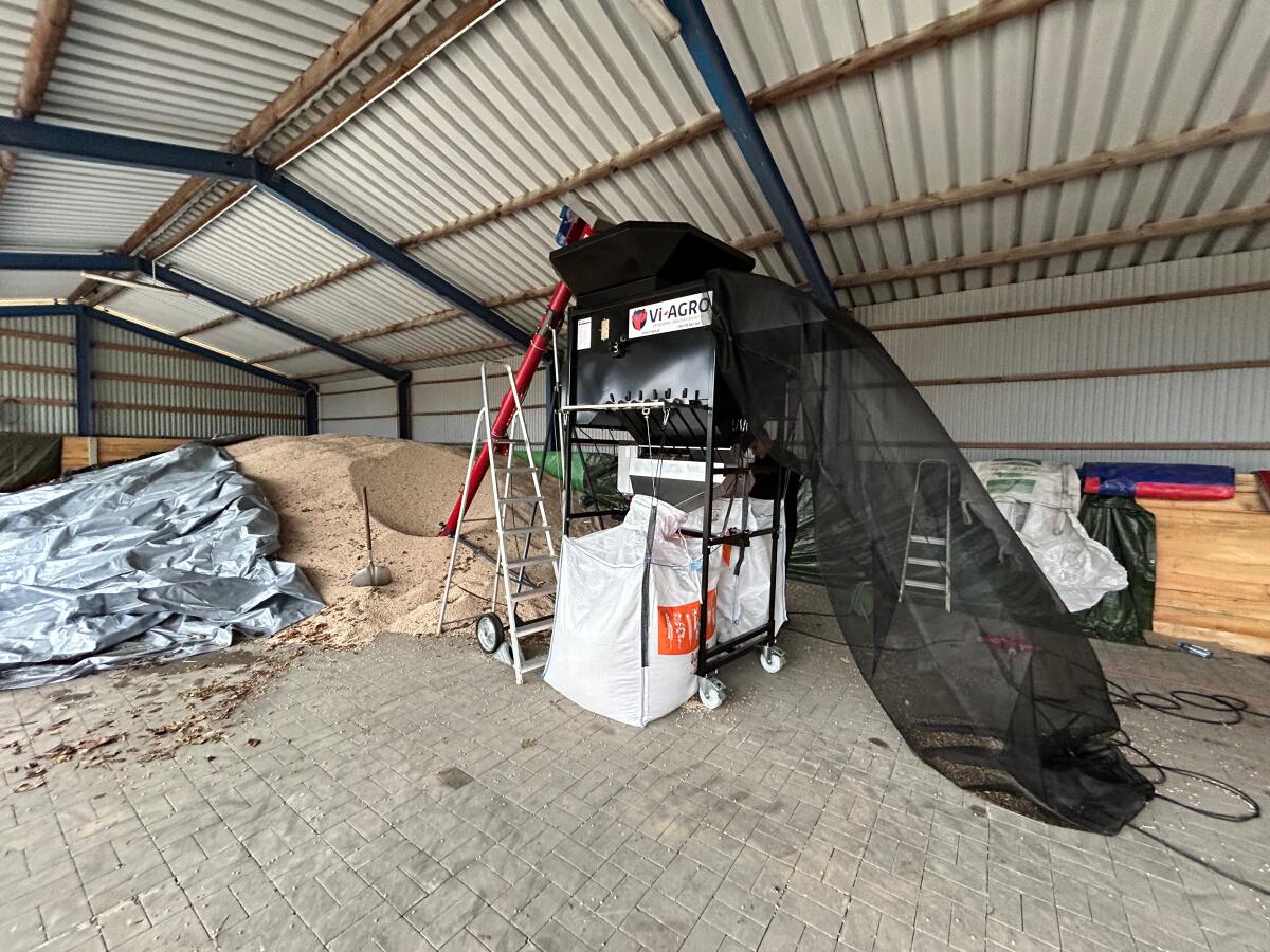 Getreidereiniger VI-AGRO 10 t/h für Big Bag Grain Cleaner 3