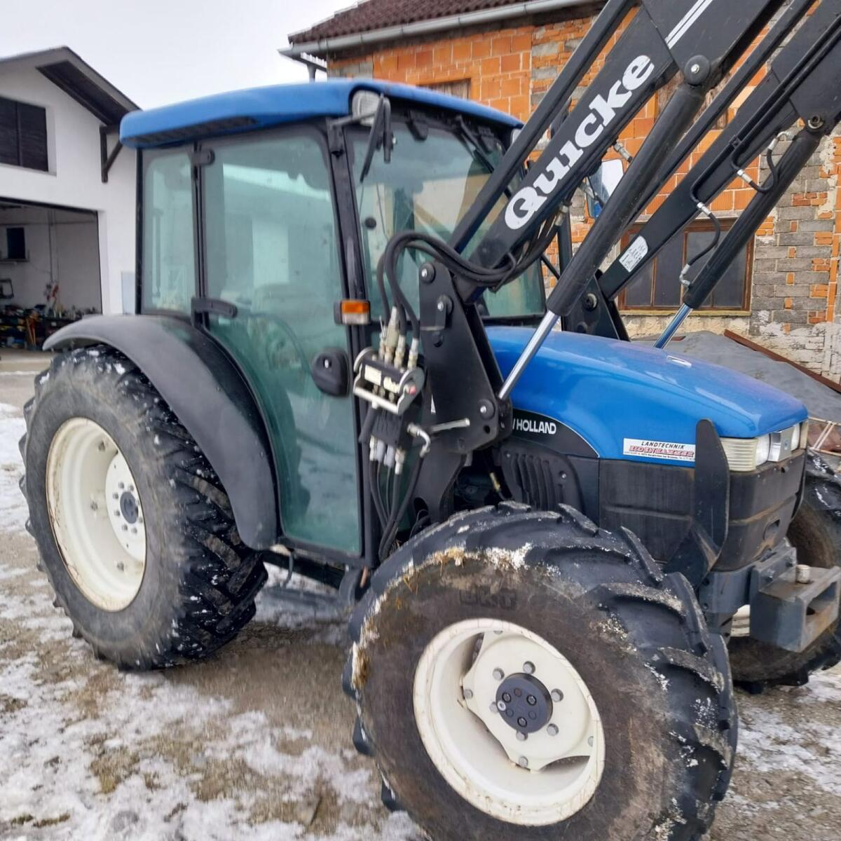 Verkaufe TN 55 D mit Frontlader 3