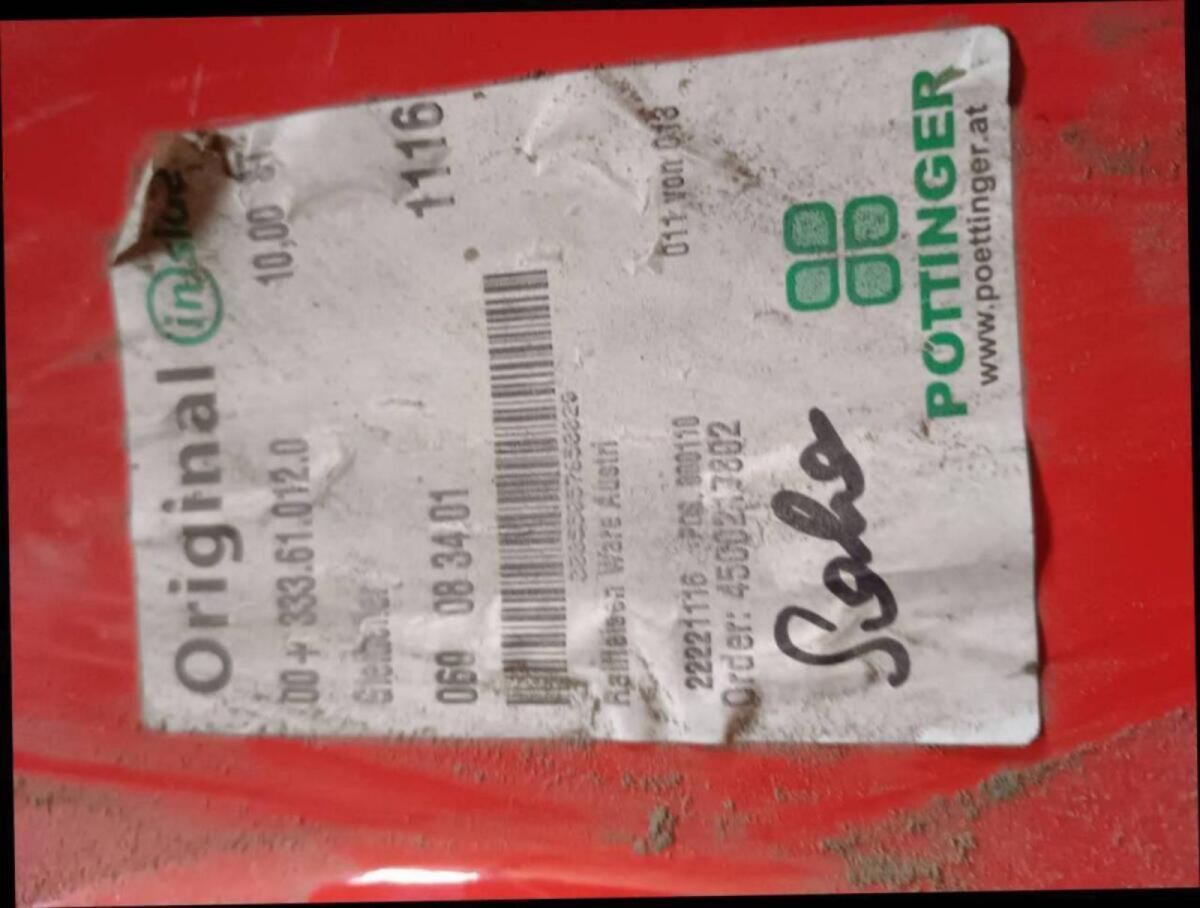 Mähteller Pöttinger 3