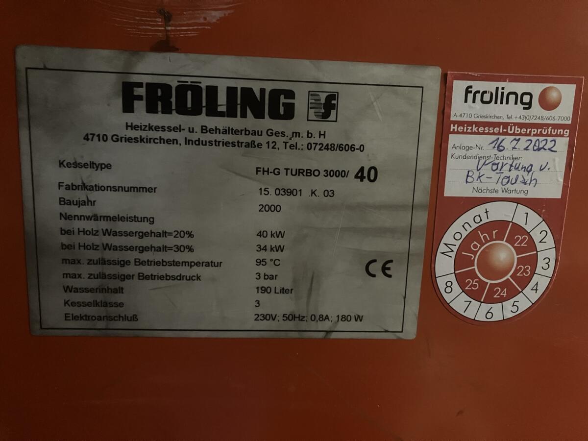 Fröling Stückgutkessel FHG 3.000 2
