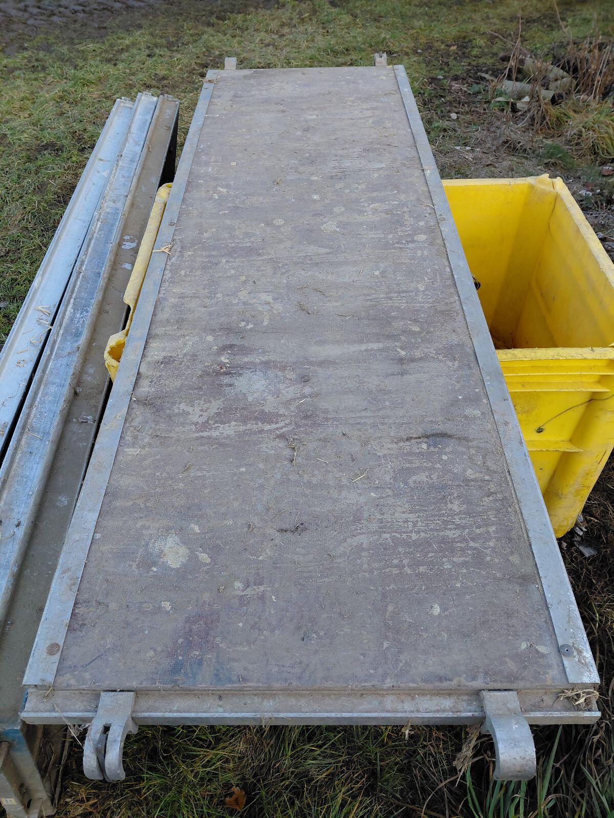 Belagsplatte Alu Belagsboden Alu Gerüst 2