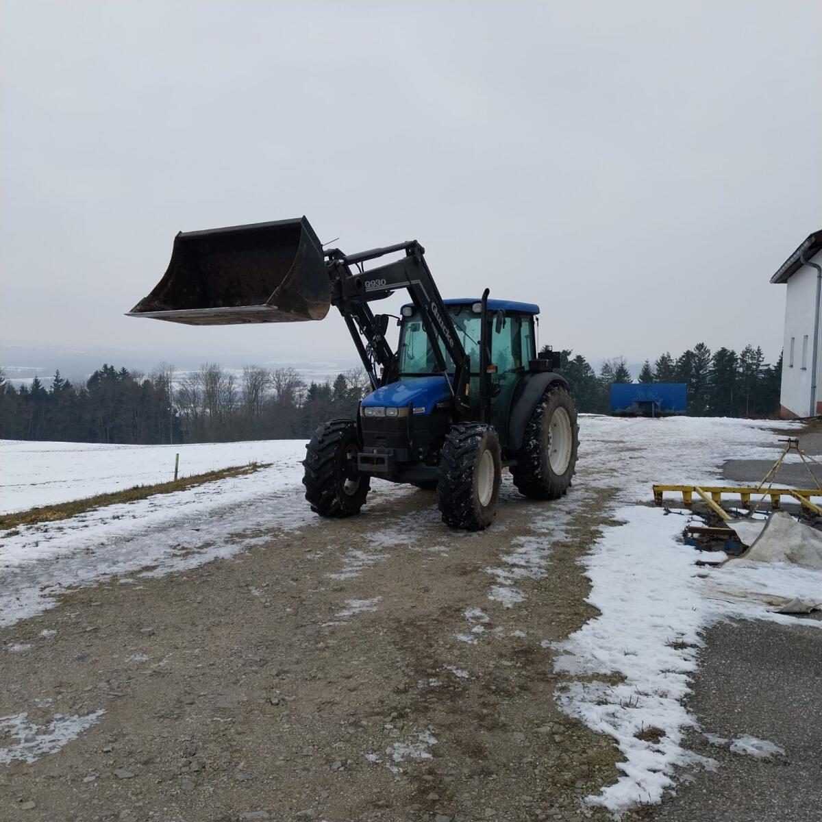 Verkaufe TN 55 D mit Frontlader 2