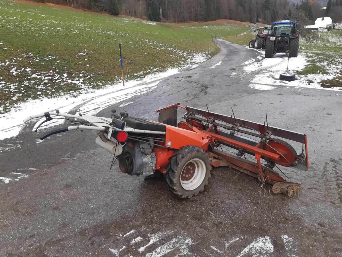 Bucher M550 Eingrasmäher 2