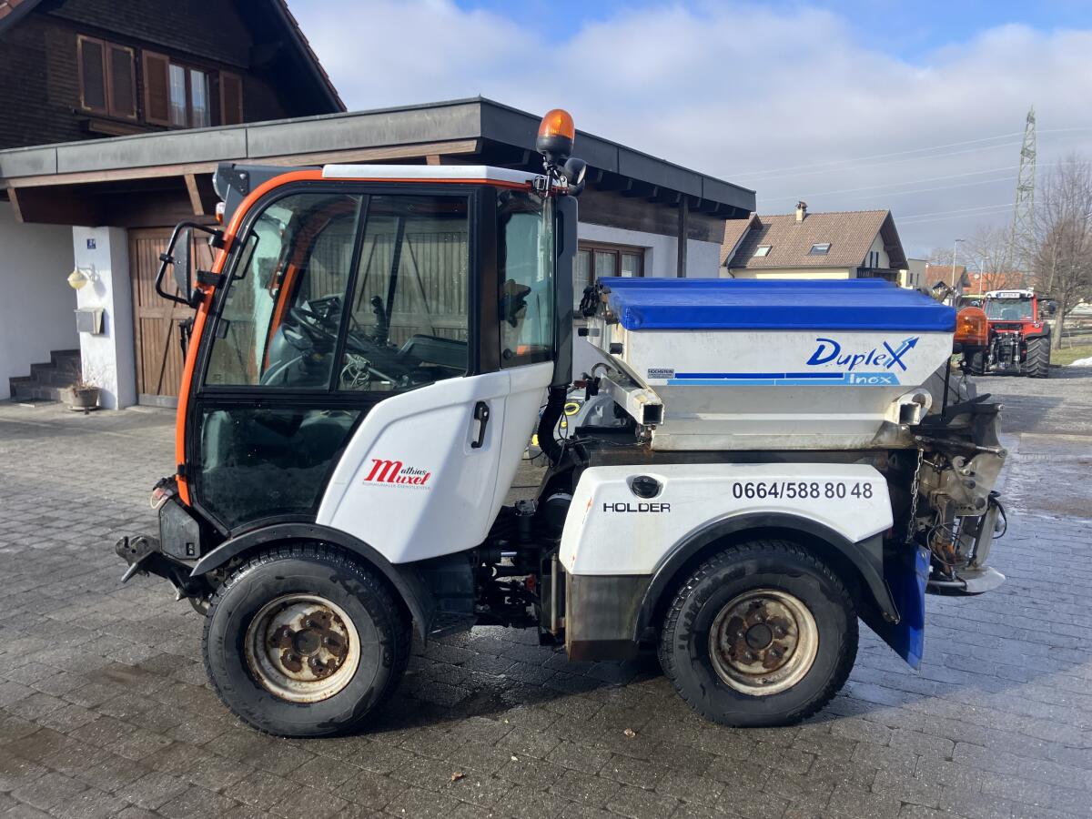 Holder C 250, Kugelmann Streuer und Pflug 3