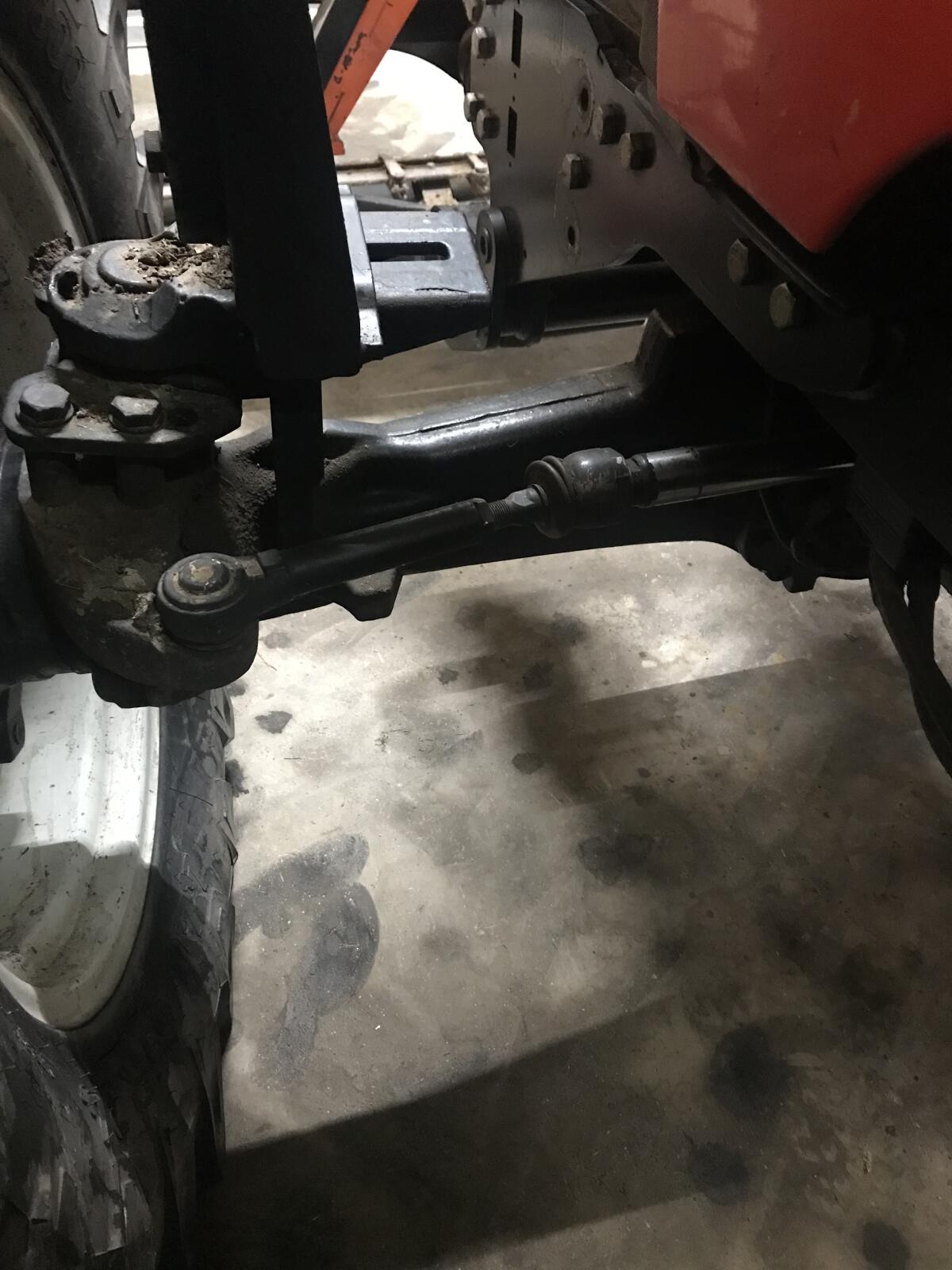 Steyr MT Vorderachse 2