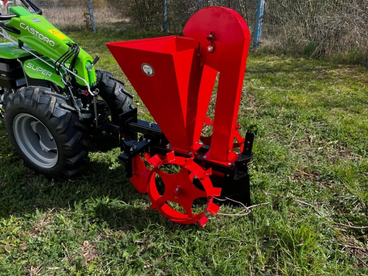 Kartoffellegemaschine und Kartoffelroder für Einachser 3