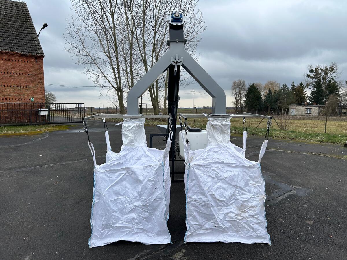 Beizanlage VI-AGRO 10 t für Big Bag Edelstahl Seed Treater 3