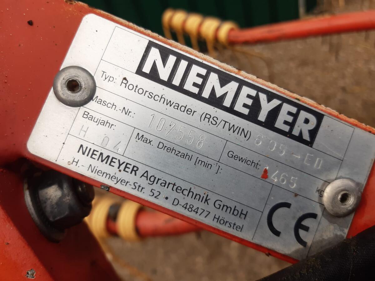 Verkaufe Wurmschwader Niemeyer 605 ED 2