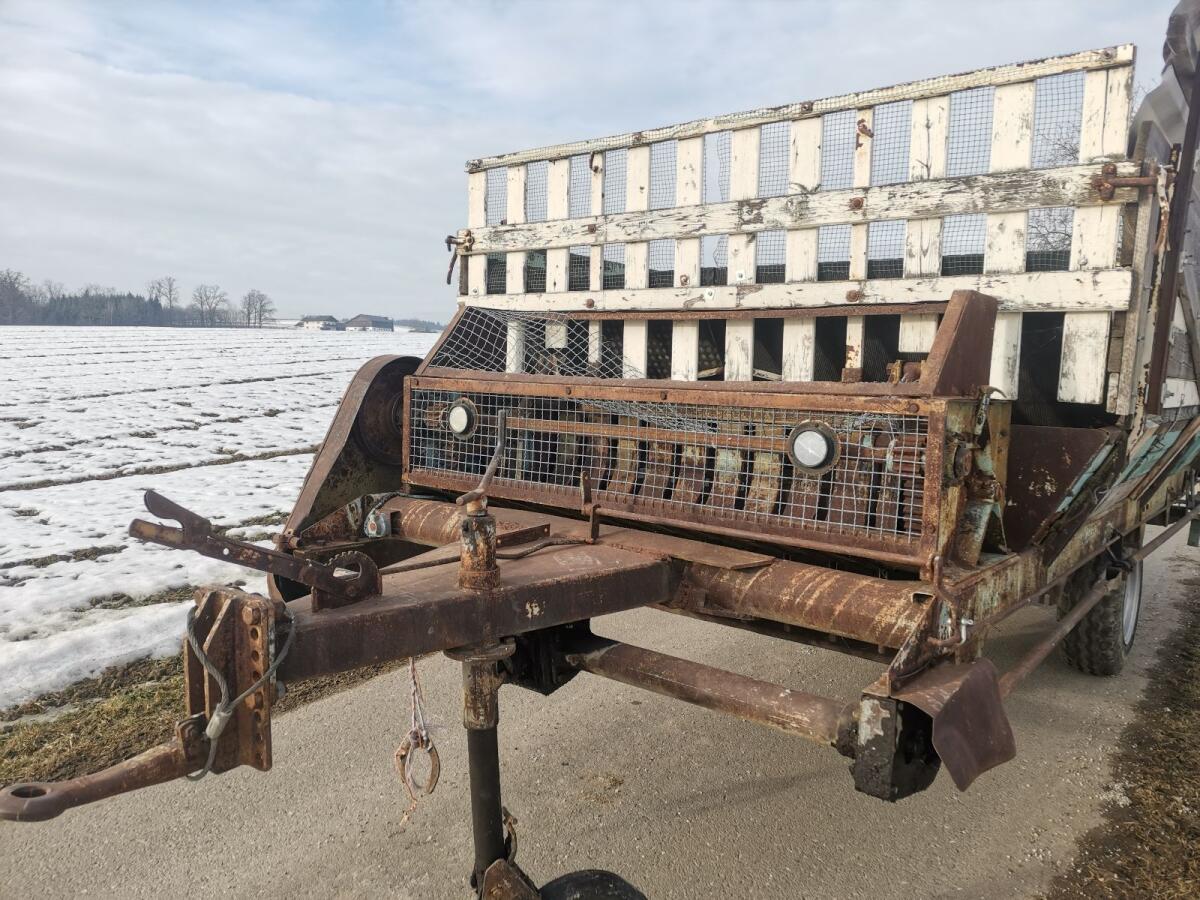 Anhänger Häckselwagen Holzanhänger 2