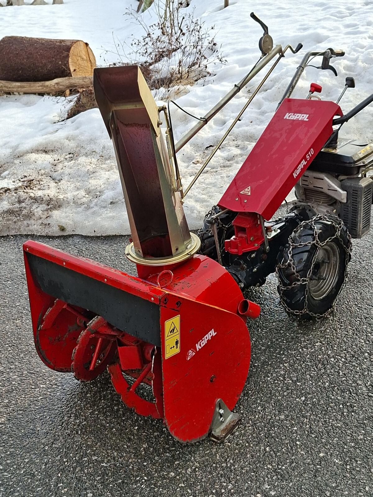 Köppl Anbauschneefräse Typ KC60 3