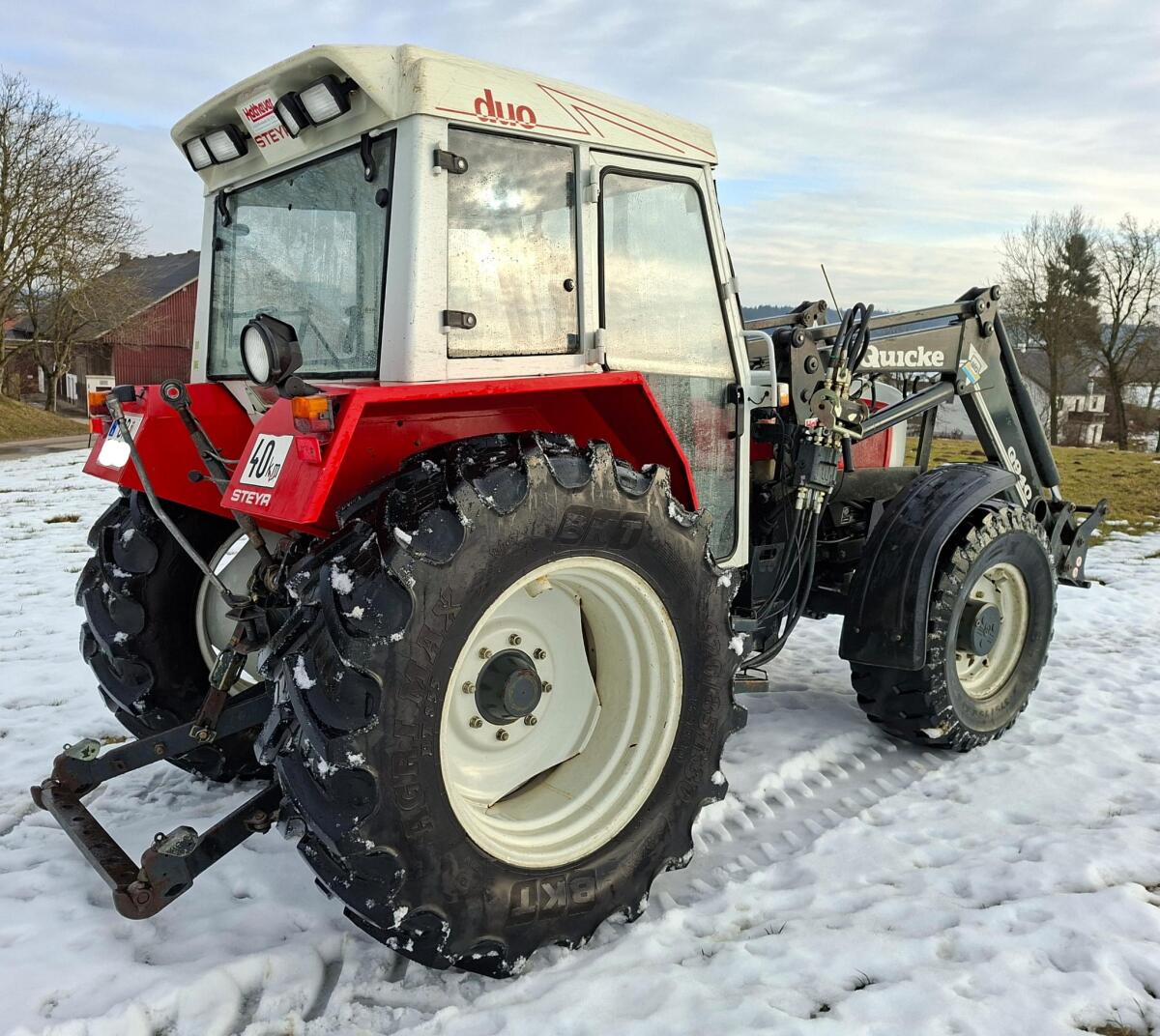 Steyr 970 inkl. Frontlader Quicke 940 2