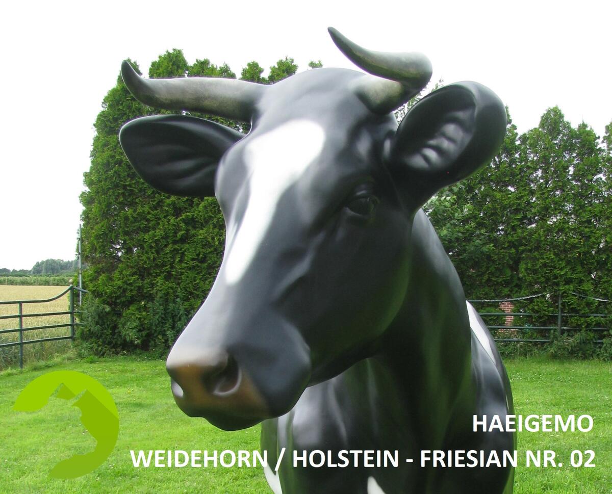Holstein Friesian 3D Kuh lebensgroß zum Aufsitzen bis 100 kg 3