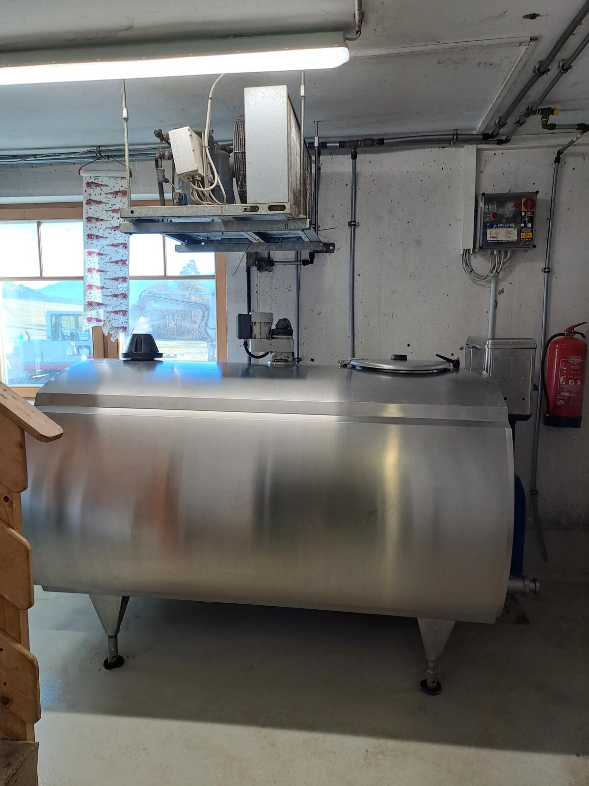 Alfa Laval Milchtank 2