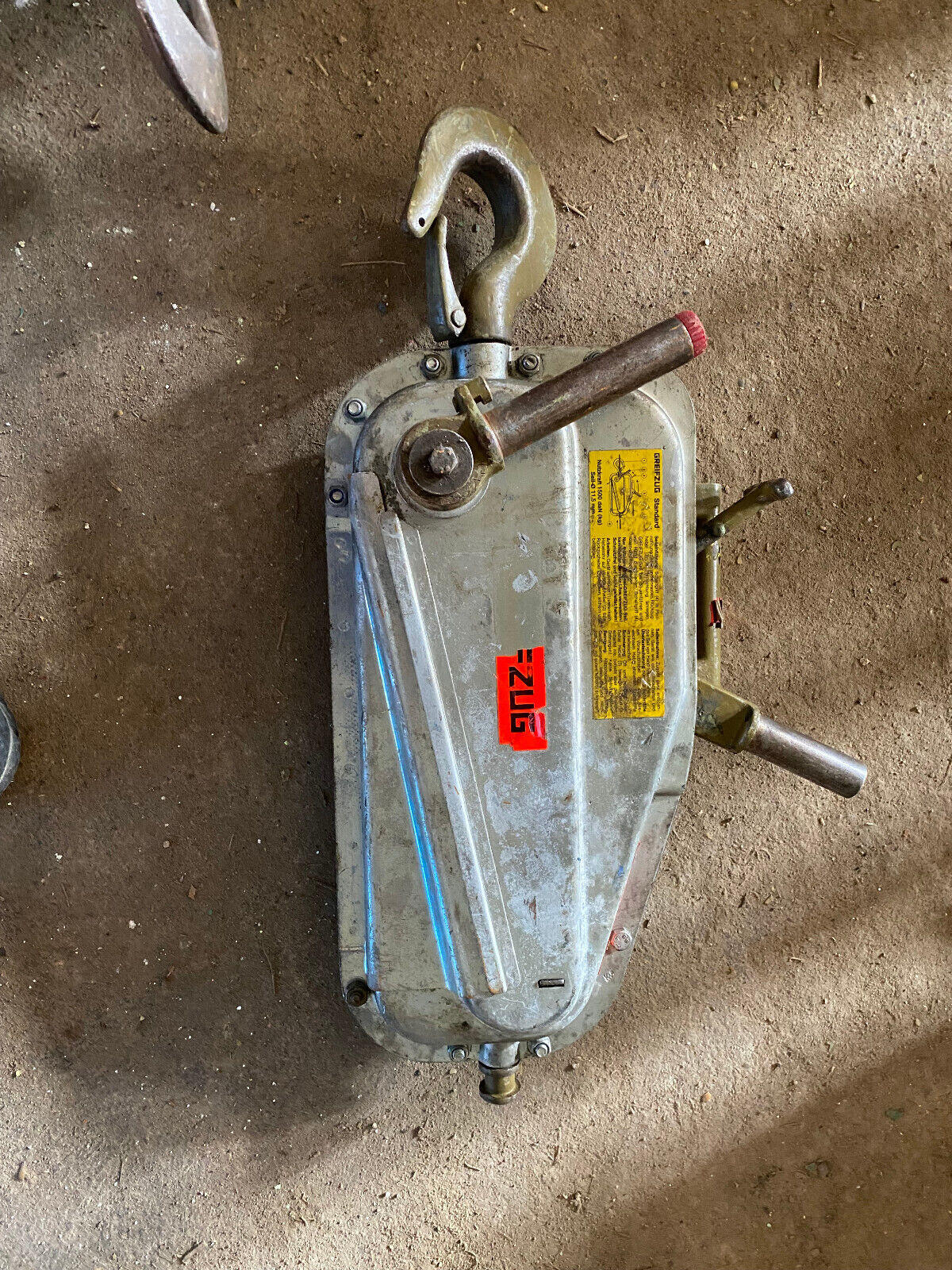 Original Tirfor Greifzug TU 15 1.500 kg Hebezug Hebezuggerät 3