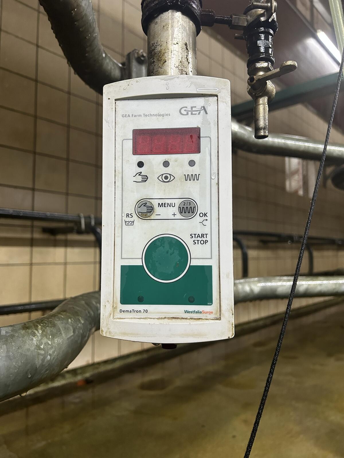 GEA Fischgrätenmelkstand doppel 8 3