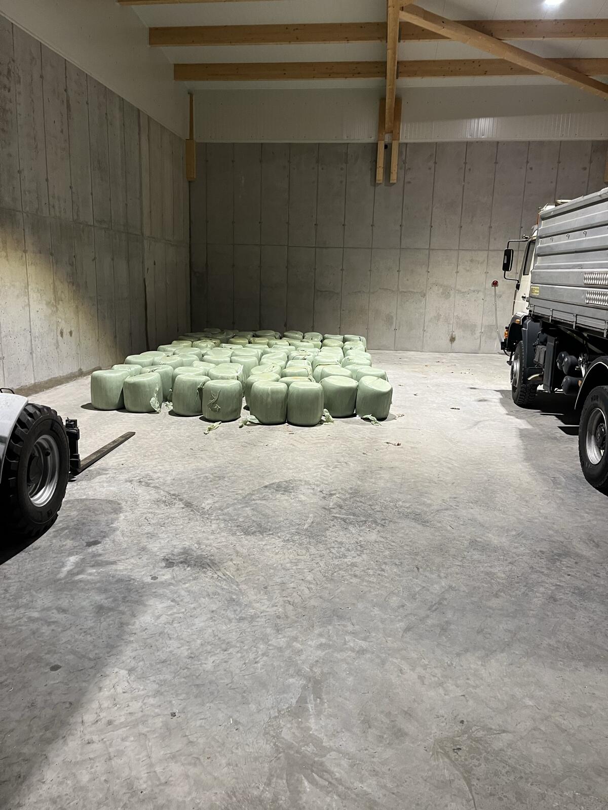 Musmais-Kleinballen, Wildfutter 3