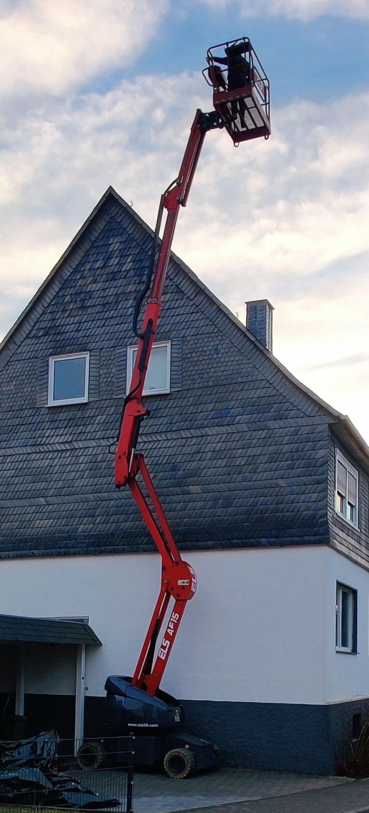 ELS Lift AE15 Teleskop Arbeitsbühne Hubsteiger 15m, 413bh 3