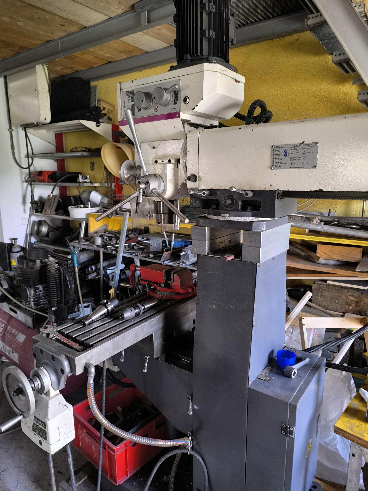 Optimum Optimill Bohr-Fräsmaschine MT 50 2