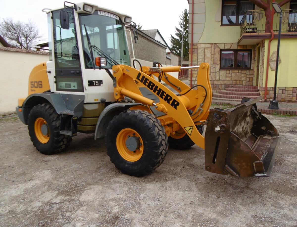 Liebherr 506 Stereo Radlader+Hyd.Klappschaufel+Palettengabel 3