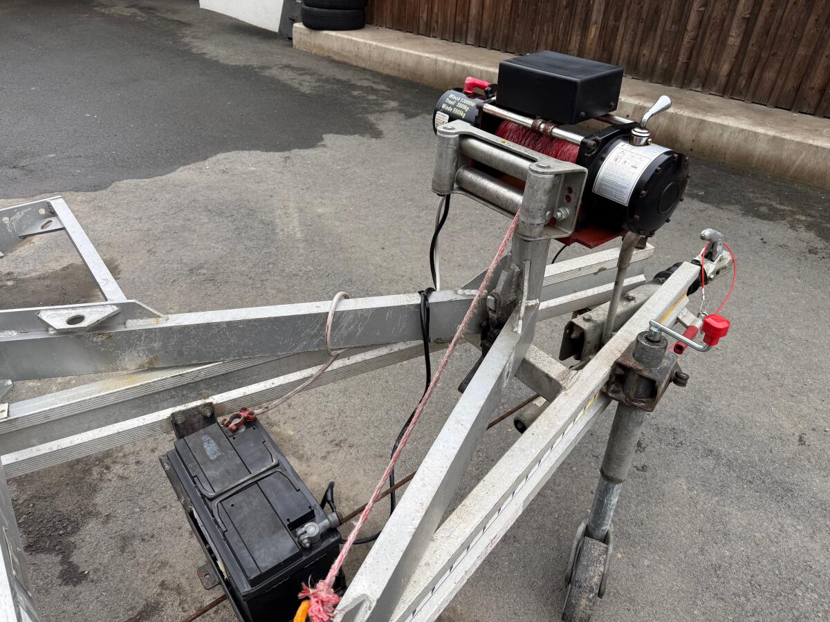 Fitzel Euro 19-19 Autotransportanhänger mit E-Winde und Funk 2