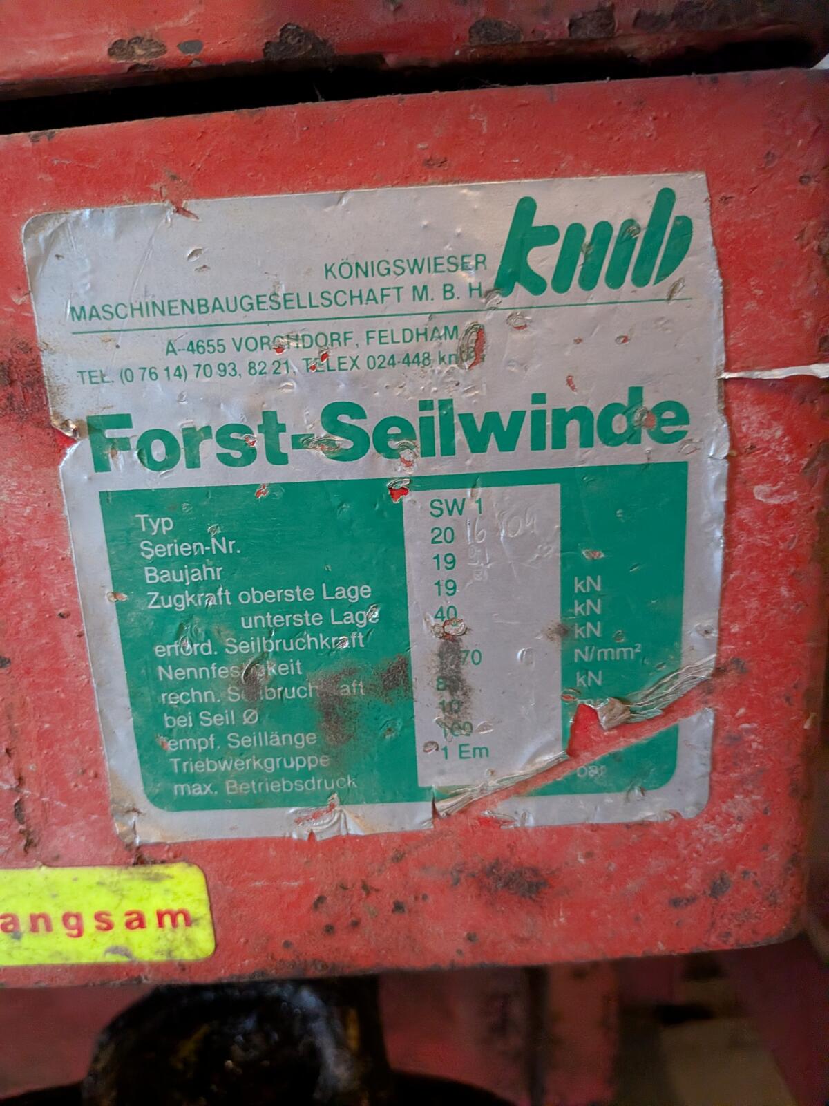 KMB Königswiesner Seilwind 3
