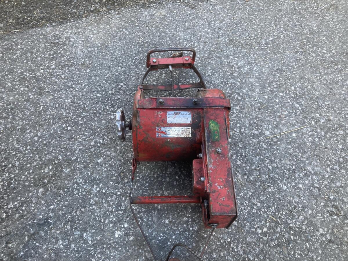 Motorsägenseilwinde 3